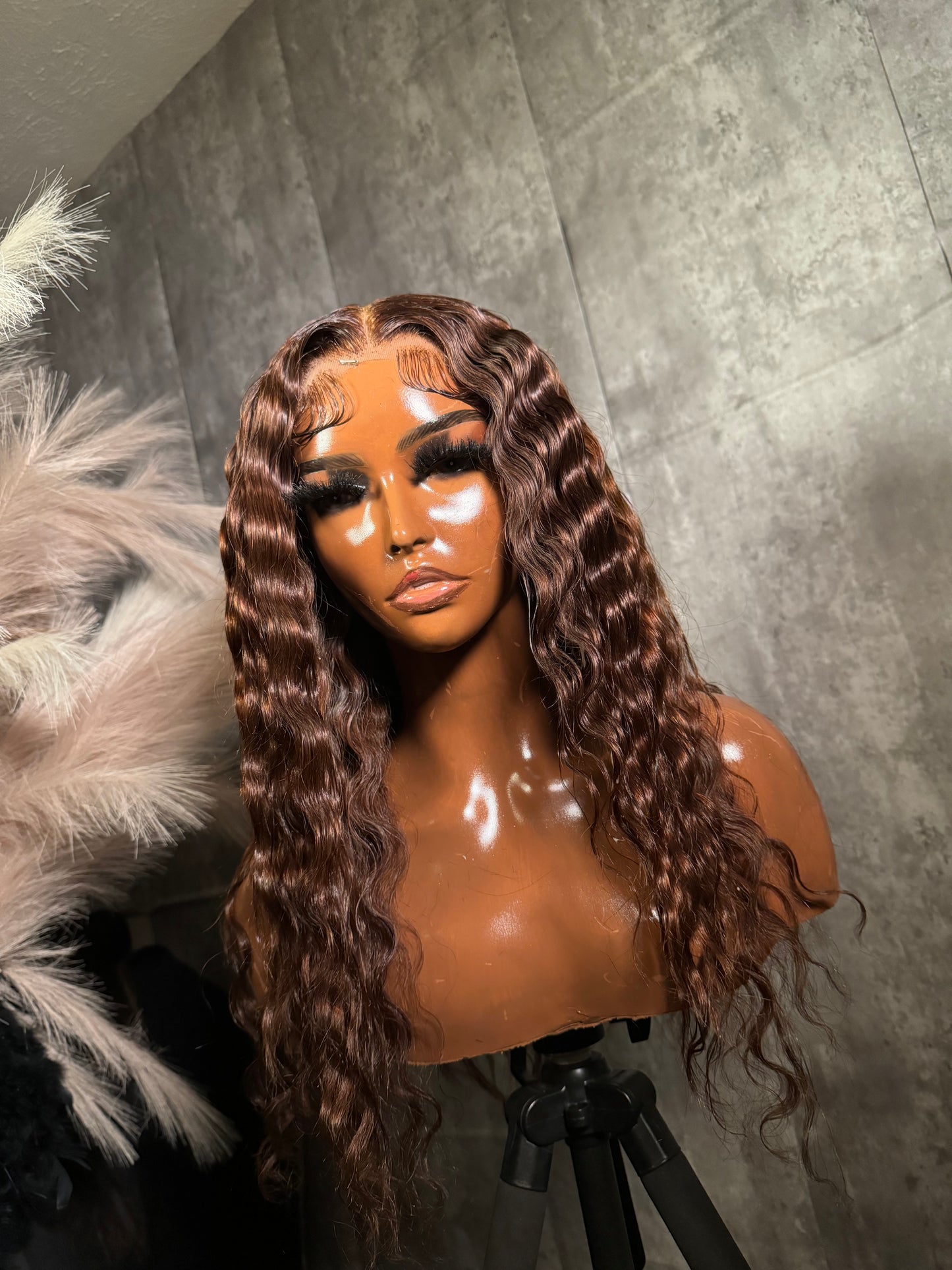 Brazilian Collection Glueless Wig Unit Body wave Closure 5x5